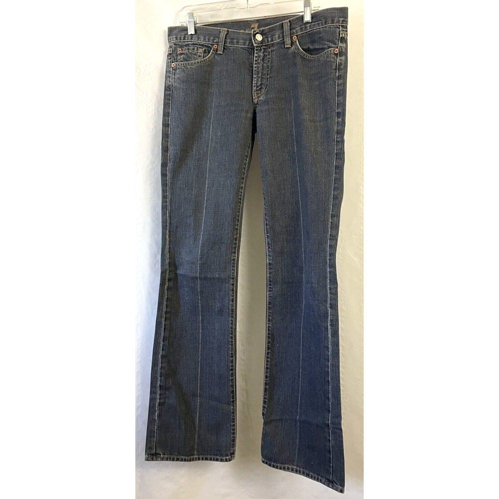 7 for all mankind Women’s jeans 30 Bootcut 100% cotton made USA